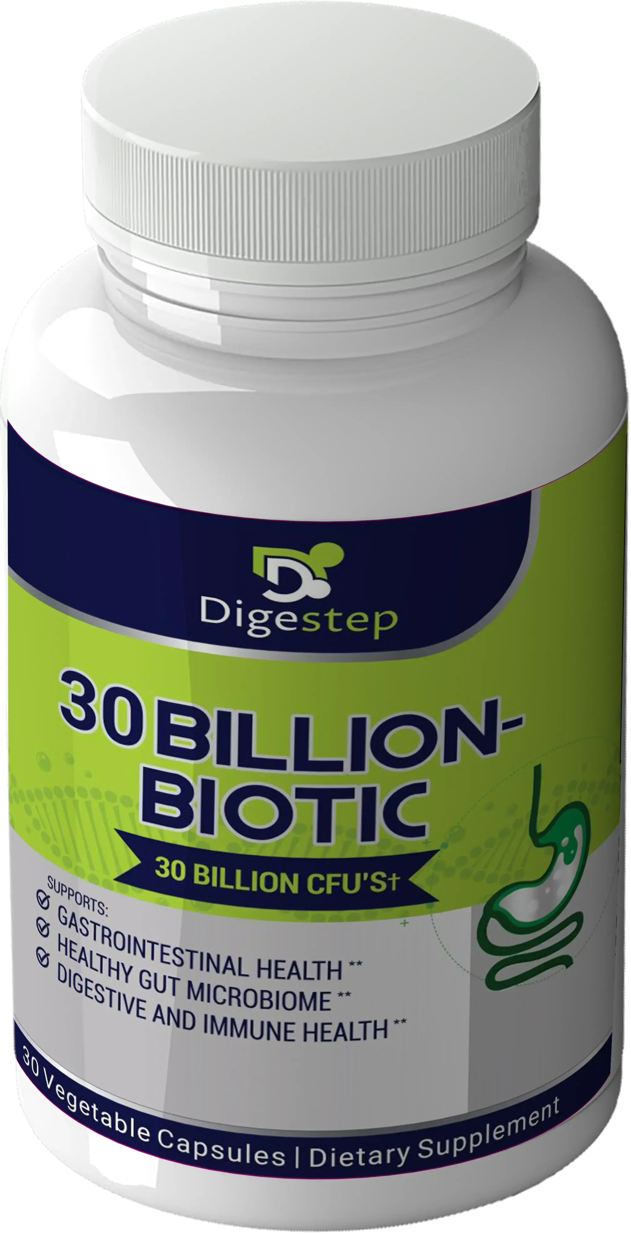 30 Billion Biotic - Digestep Bottle